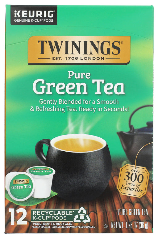 Pure Green Tea with a fresh taste, smooth flavour and enticing aroma.