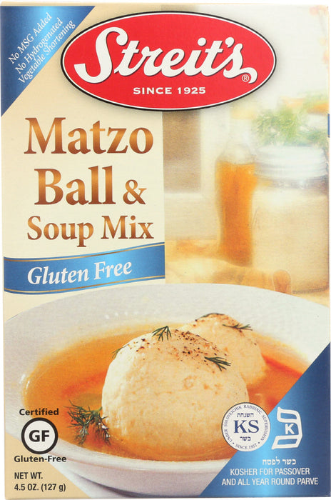 STREITS: Matzo Ball Soup Gf, 4.5 oz