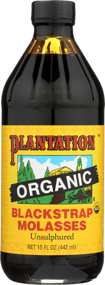 Plantation Organic Blackstrap Molasses, 15 Oz