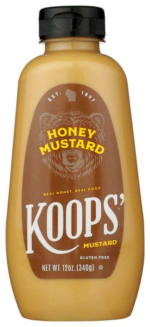 KOOPS: Mustard Squeeze Honey, 12 oz