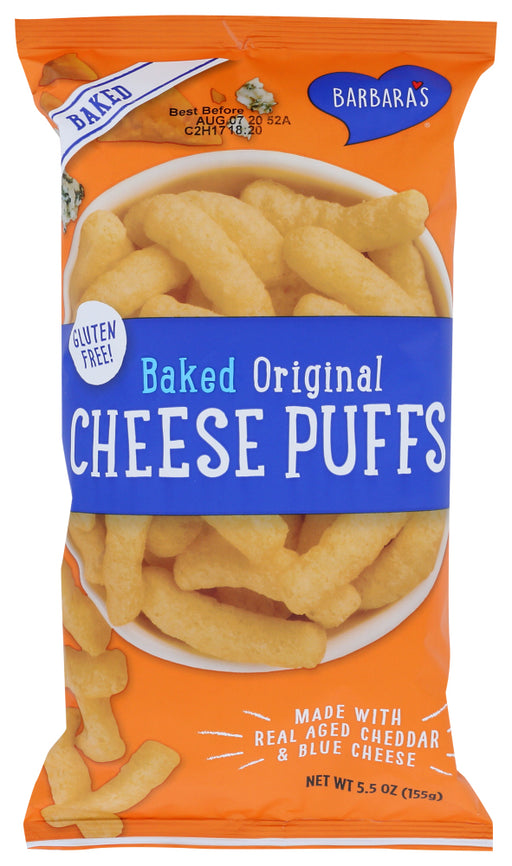 Our Baked Original Cheese Puffs win fans with their simple ingredients and simply delicious taste. Say goodbye to the artificial stuff and hello to yummy goodness.