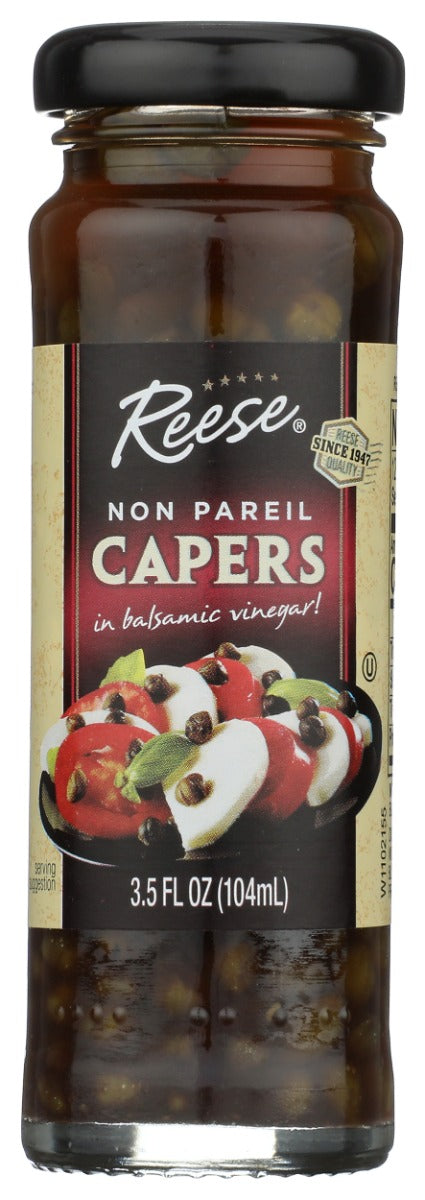 REESE: Non Pareil Capers With Balsamic, 3.5 oz