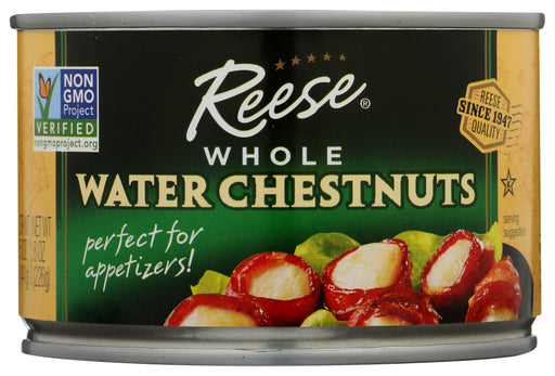 Reese Whole Water Chestnuts are perfect for use in your favorite Asian cuisine. Water Chestnuts are known for their ability to stay crisp after being cooked and their contrasting texture to most Asian dishes.