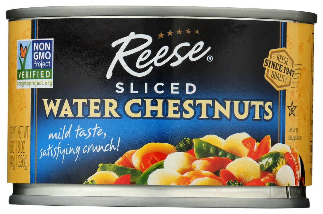 Reese Sliced Water Chestnuts are perfect for use in your favorite Asian cuisine. Water Chestnuts are known for their ability to stay crisp after being cooked and their contrasting texture to most Asian dishes. These water chestnuts come pre-sliced for your convenience.