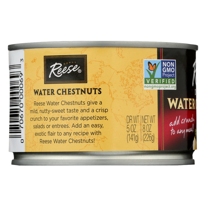 REESE: Water Chestnuts Diced, 8 oz