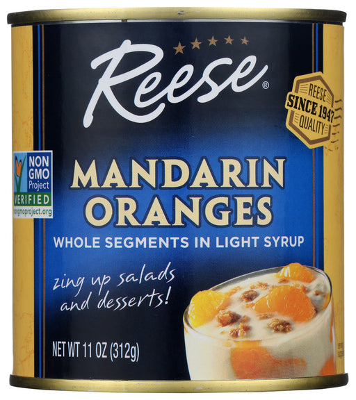 Reese Mandarin Oranges are juicy, delicious and make a colorful, tasty addition to salads, desserts and gelatin dishes.