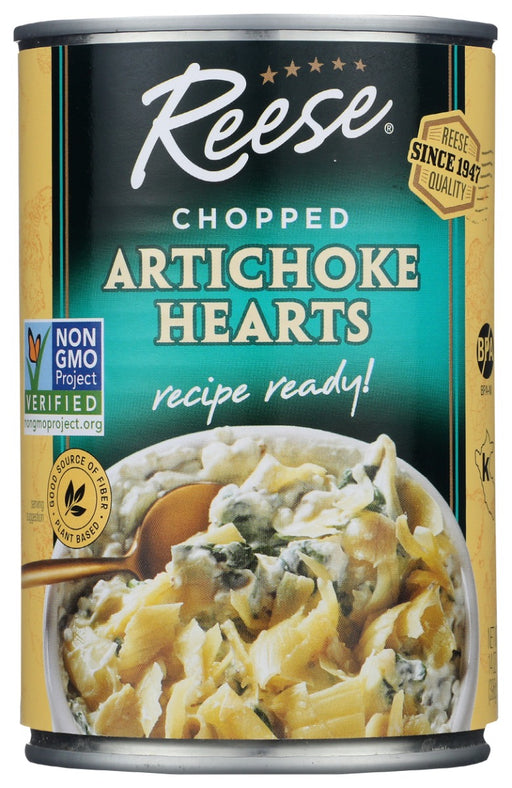 REESE: Chopped Artichoke Hearts, 14 oz