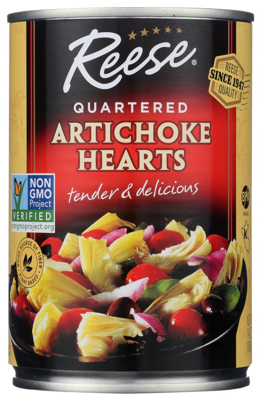 The #1 selling Artichoke item in the country! Reese Artichoke Hearts are the perfect addition to salads and even pizza. It also makes for a satisfying side dish, whether roasted with a little olive oil or as the main ingredient in an artichoke dip. These artichokes are cut into quarters for easier cooking.