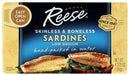 REESE: Skinless and Boneless Sardines Low Sodium, 4.38 oz