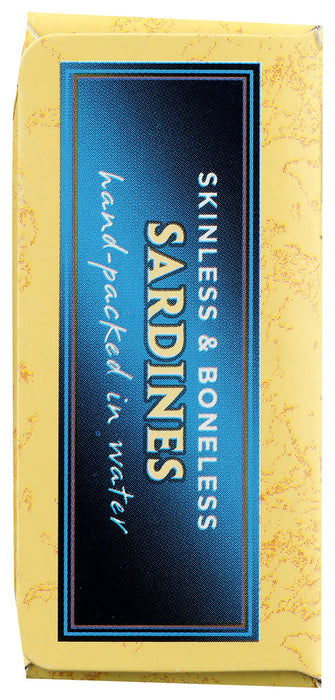 REESE: Skinless and Boneless Sardines Low Sodium, 4.38 oz