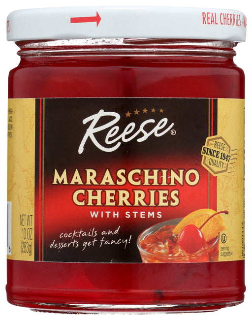 Reese Maraschino Cherries can be used in a variety of ways. From garnishing cocktails to topping milkshakes, these cherries are great for any recipe.