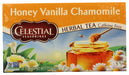 Our blend of fine chamomile flavors is perfectly complemented by a soothing combination of flavors, including creamy, nutty vanilla and golden honey.