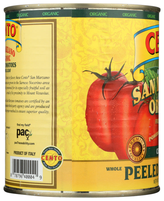 CENTO: San Marzano Organic Peeled Tomatoes, 28 oz