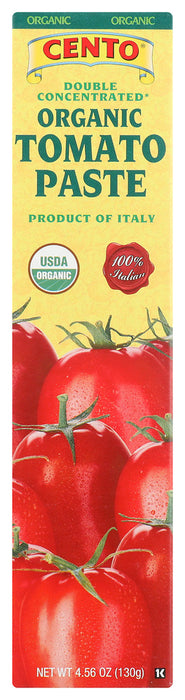 CENTO: Double Concentrated Tomato Paste Tube, 4.56 oz