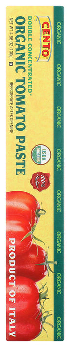 CENTO: Double Concentrated Tomato Paste Tube, 4.56 oz