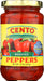 Cento Roasted Peppers are fire-roasted with some char remaining, giving them a naturally flavorful taste. These California grown roasted red bell peppers are cut and packed in water, making them an excellent addition to your favorite salad or sandwich.