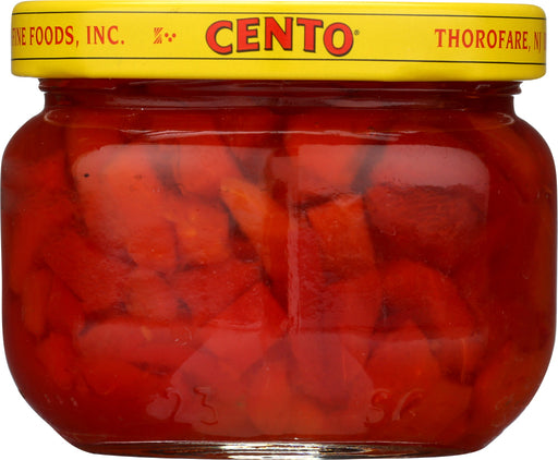 



Add these sweet and succulent Sliced Sweet Pimientos from Cento to your favorite dishes. Stuff olives for starters or add it to your dips, it sure improves the texture of the dish without going overboard on the hotness.



