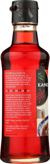 KA ME: Hot Chili Oil, 7 oz