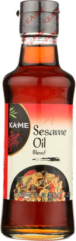 Our Blended Sesame Oil is made from expeller pressed, roasted sesame seeds. It is then blended to make is an everyday cooking oil.