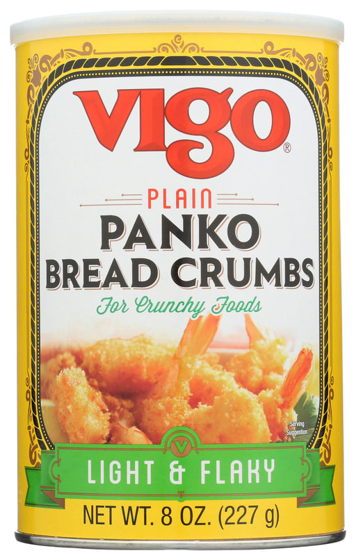 VIGO: Plain Panko Bread Crumbs, 8 oz