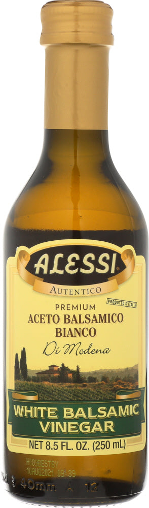 Aceto Balsamico from Modena, Italy is an aromatic blend of wines and musts that have been aged in special oak casks for over 4 years. Use in sauces, roasts, and on vegetables.