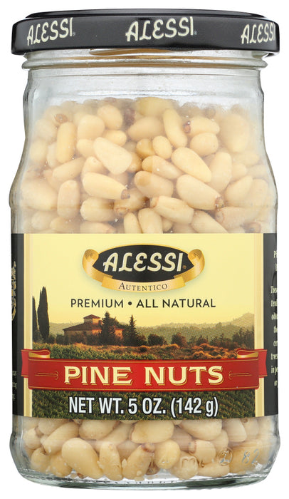 Aromatic, tender nuts obtained from the cones of certain pine trees. Excellent in pesto, sauces or pastries. For best results, keep cap tightly closed.