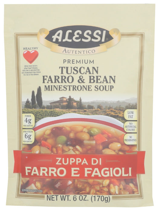 ALESSI: Mix Soup Tscn Farro Bean, 6 oz