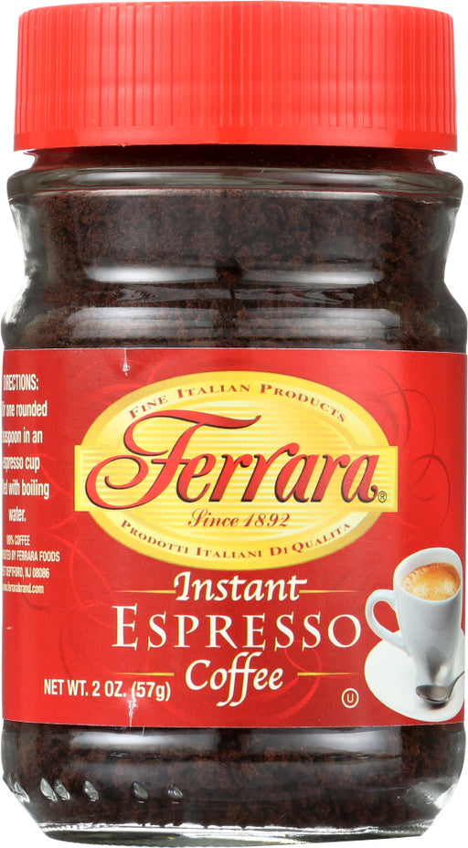 FERRARA: Espresso Instant, 2 oz - No Brand For Less 