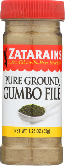 ZATARAINS: Pure Ground Gumbo File, 1.25 oz