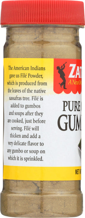 ZATARAINS: Pure Ground Gumbo File, 1.25 oz