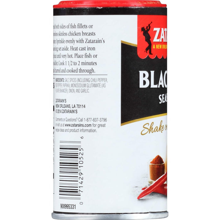 ZATARAINS: New Orleans Style Blackened Seasoning, 3 oz