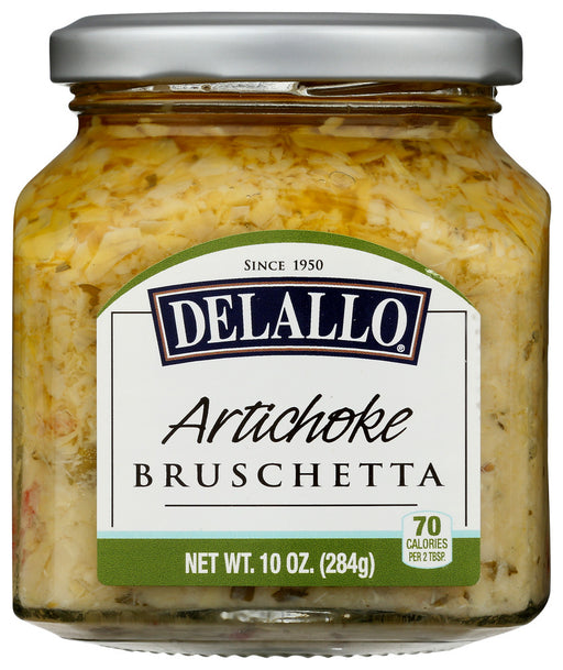 Artichokes appear often on Italian menus, because their wonderful, mildly nutty, earthy sweet flavor is perfected by the Italian climate. In short, Italian artichokes are amazing. That's why we use them to make our Artichoke Bruschetta, where their flavor is set off by olive oil, flecks of red and yellow peppers, capers and spices. Enjoy on rough toast or try it with grilled chicken.