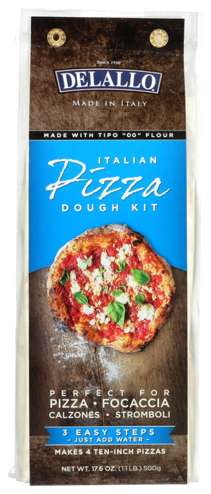 DELALLO: Pizza Dough Kit, 17.6 oz