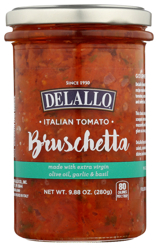 DELALLO: Tomato Bruschetta, 9.88 oz