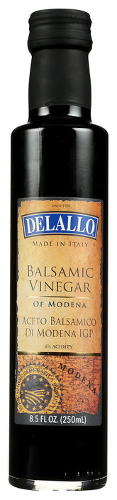 DELALLO: Vinegar Balsamic, 8.5 oz - No Brand For Less 