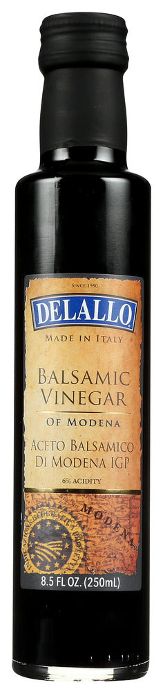 DELALLO: Vinegar Balsamic, 8.5 oz - No Brand For Less 