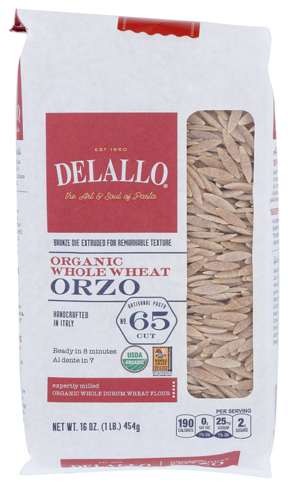 Orzo, meaning œbarley in Italian, is a tiny cut of pasta best known for its feature in homemade soups. Though it is small in size, Orzo pasta is more than just a soup cut, or pastina. Try it in everything from cheesy baked side dishes to orzo pasta salads.