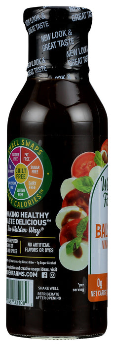 WALDEN FARMS: Calorie Free Dressing Balsamic Vinaigrette, 12 oz