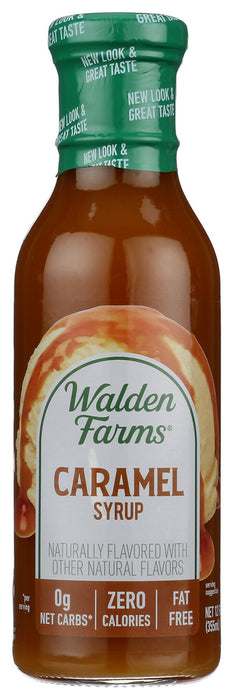 WALDEN FARMS: Calorie Free Caramel Syrup, Calorie, Sugar & Fat Free, 12 oz