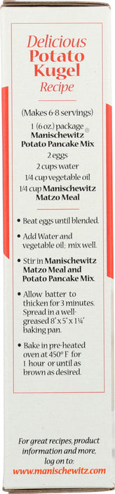 MANISCHEWITZ: Potato Pancake Mix, 6 Oz