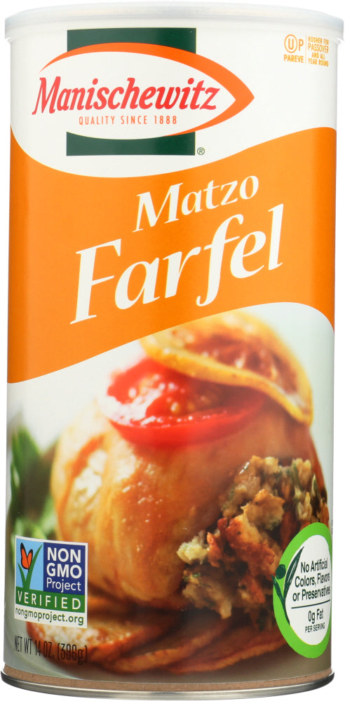 MANISCHEWITZ: Matzo Farfel Canister, 14 oz