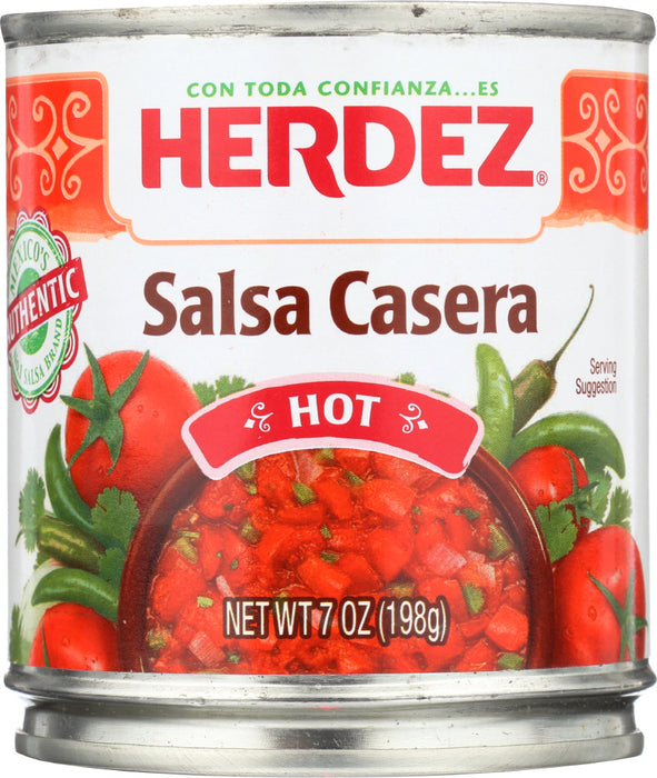 HERDEZ: Casera Salsa, 7 oz