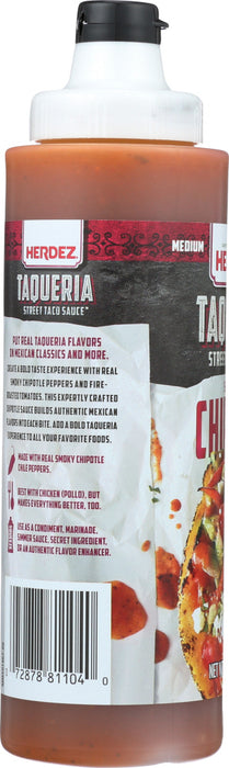 HERDEZ: Sauce Taco Chipoile Taqra, 9 oz