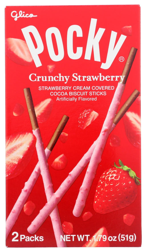 GLICO: Pocky Crunchy Strawberry, 1.79 oz