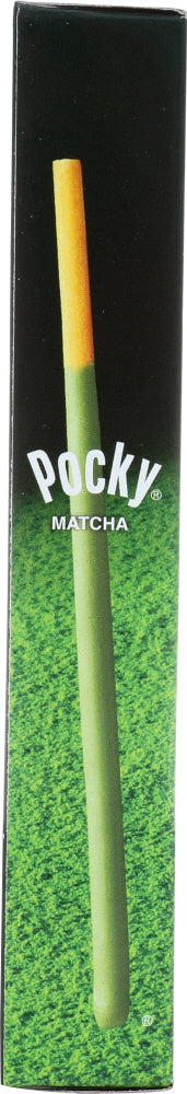 GLICO: Pocky Matcha Green Tea Cream Biscuit Sticks, 2.47 oz - No Brand For Less 