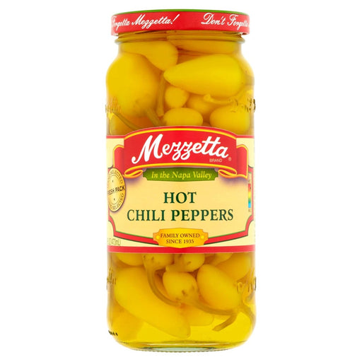 Mezzetta Hot Chili Peppers are grown locally under the warm California sun. Watch out, this pepper is spicy! They are perfect for adding flavor and heat to your favorite south of the border recipes. Slice them, dice them or cook with them whole in traditional Mexican recipes.