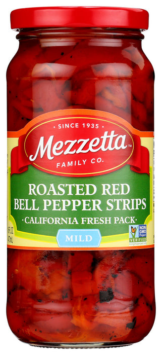 Mezzetta Roasted Bell Peppers are sourced from California these peppers are picked, fired, sliced and packed within 48 hours for ultimate fresheness and vibrancy. From fajitas to frittatas these bells are fabulous.