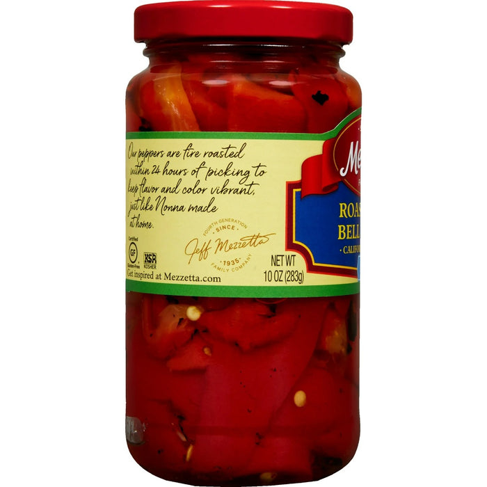 MEZZETTA: Roasted Red Bell Peppers, 10 oz