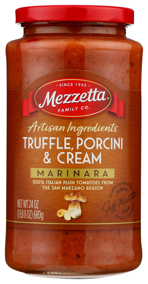 MEZZETTA: Truffle Porcini And Cream Marinara, 24 oz