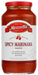 Mezzetta Arrabbiata Pasta Sauce is made in the traditional Italian way, wine is added to enhance taste and richness. Slow cooked in small batches, only all natural ingredients are used, such as imported plum tomatoes from Italys San Marzano region, fresh basil, fresh garlic, fresh onions, freshly chopped parsley, crushed chili peppers, imported Italian olive oil, sea salt and spices.